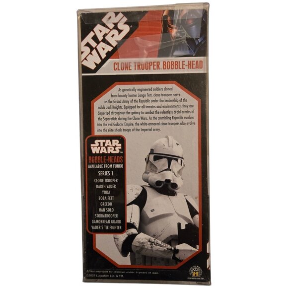 Star Wars Clone Trooper Bobble Head Funko Wacky Wobbler AS IS READ Series 1 - Picture 4 of 16